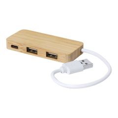 BooHub, hub USB, naturale, AP722097
