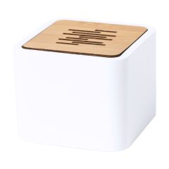 Aflia, altoparlante wireless in PLA, bianco/naturale, AP722106-01