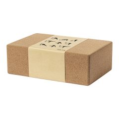 Svarga, blok za jogo iz plute, naravna, AP722166