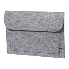 Feddox, custodia per laptop in RPET, grigio, AP722402-77