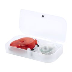 Dullux, set luci per bicicletta, bianco / rosso, AP722423