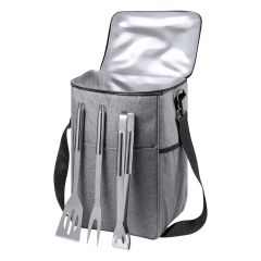 Gumbo, RPET BBQ cooler bag, grey, AP722546-77
