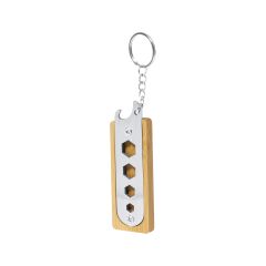 Farina, portachiavi multi utensile, naturale, AP733337