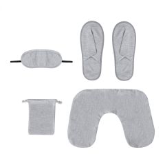 Soppe, RPET travel set, grey, AP733478-77