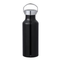 Agul, recycled aluminium bottle, black, AP733816-10