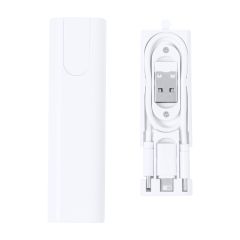 Complix, komplet USB polnilnih kablov, bela, AP734240-01