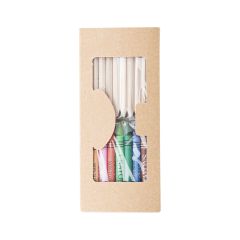 Jenkins, Bleistift- und Wachsmalkasten, natürlich, AP761186