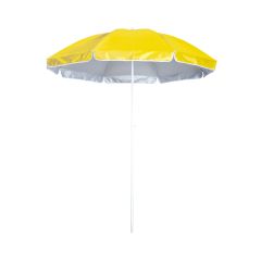 Kuramo, ombrellone da spiaggia, giallo / bianco, AP791573-02