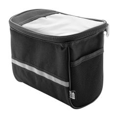 Velofon Plus, borsa porta cellulare per bicicletta RPET, nero, AP800047-10