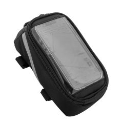 Velofon, borsa portacellulare per bici in RPET, nero, AP800048-10