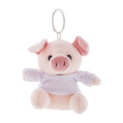 PigFob, portachiavi maialino di peluche, rosa, AP800056