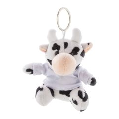 CowFob, plush cow keyring, white / black, AP800057