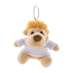 LioFob, plush lion keyring, brown, AP800060
