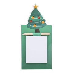 Julliste, magnetisches Weihnachtsnotizbuch, Weihnachtsmann, AP800119