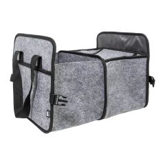 Refelt Ride, organizer per baule auto in RPET, grigio, AP800124-77