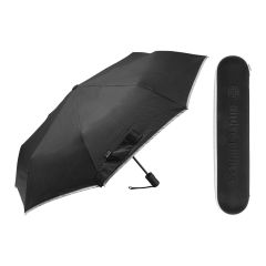 Ouragan, ombrello RPET, nero, AP800143-10