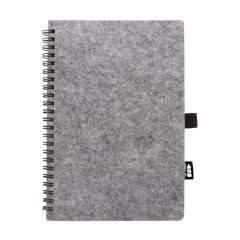 Felbook A5, RPET notebook, grey, AP800510-77