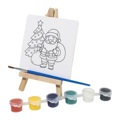 Malajul, Christmas painting set, natural / multicolour, AP800839