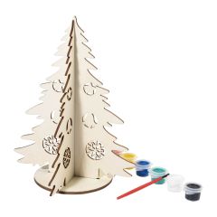 Malagran, DIY Christmass tree, natural / multicolour, AP800844