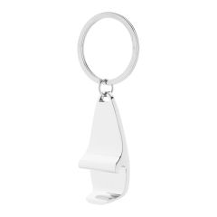Kapka, bottle opener keyring, silver, AP808259