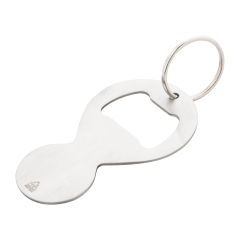 BeerCart, portachiavi con carrello per monete, argento, AP808265