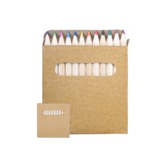 Lea, set od 12 olovaka, prirodni, AP808503