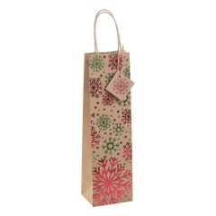 Pekkola W, Weihnachtliche Geschenk-Tasche, Weinrot, mehrfarbig, AP808772