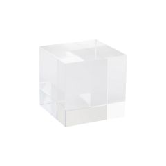 Tampa, glass cube, transparent, AP808806
