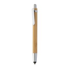 Tashania, penna a sfera con touch in bambù, naturale, AP809380