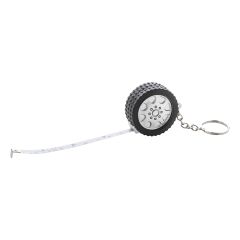 Ruota, portachiavi con metro a nastro, nero, AP810315