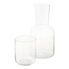 Palmer, carafe and glass set, transparent, AP812439-01T
