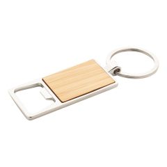 Boppen, bottle opener keyring, natural, AP844071