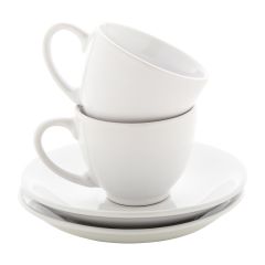 Mocca, set di tazze da espresso, bianco, AP862010