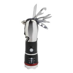 Hemly, multi tool flashlight, black / silver, AP864066