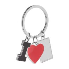 I Love, keyring, red / silver, AP873030