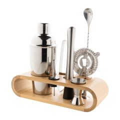Paloma, cocktail set, silver / natural, AP897096