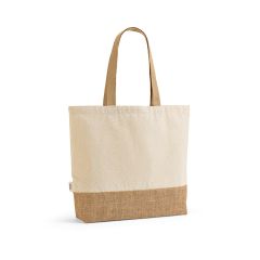Mauna Kea Shopping Bag rCotton 220gsm and Jute 275gsm, Natural, ASB014-160