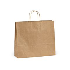 Vesuvio XL Borsa Kraft riciclata marrone FSC®. 115gsm. Prodotto in Portogallo, naturale, ASB022-160