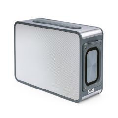 Jouncer Speaker rABS 15.600mAh. 30h di riproduzione. 80w, argento, ASP012-107