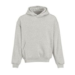 Ericeira felpa oversize con cappuccio. Cotone/org., rCotton e rPET. Prodotto in PT, ASW010