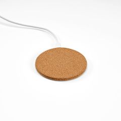 Descartes Wireless Charger Cork 15W. USB-C Port, Natural, AWC003-160