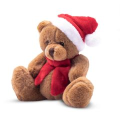 Plüsch-Weihnachts-Teddybär | Nathan Brown, braun, HE261-56