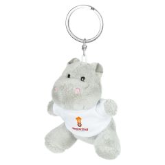 Plüsch-Hippo, Schlüsselanhänger | Patsy, grau, HE734-19