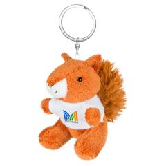 Plüsch-Eichhörnchen, Schlüsselanhänger | Ginny, orange, HE740-07