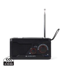 Nordic Drift Titan IPX4 multifunkcionalni radio 4000mAh, crno, XDND430.0401