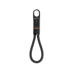 Nordic Drift Everest USB-C 60W Schnelllade-Karabinerkabel, Schwarz, XDND430.1201