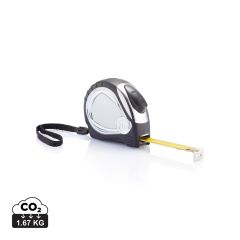 Chrome plated auto stop tape measure, black, XDP113.401