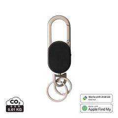 Keyfinder Dual obesek za ključe z globalnim iskanjem, črna, XDP301.1601