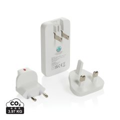 Fluxo RCS 65W ravni GAN punjač s univerzalnim konektorima, bijela, XDP301.3303