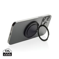 Terra Magnetic RCS rplastic magnetic phone holder with ring, grey, XDP301.6702